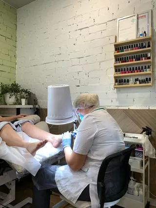 Зона педикюра